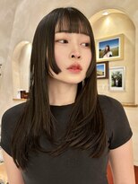 オアシスアヴェダ ザ・ペニンシュラ東京(OASIS AVEDA)&nbsp;セミロング・暗髪ロング・レイヤー・銀座日比谷有楽町20代30代