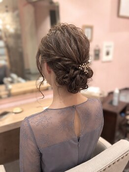 グランミーツ(Grand meets)の写真/<近鉄八尾>どこよりも可愛いを提供【パーティーヘアセット￥3000】特別な日をオシャレで華やかに♪