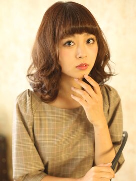 リノヘア プラス 関内店(RINO hair＋) ＲＩＮＯ関内店☆ミディー☆ウエーブ