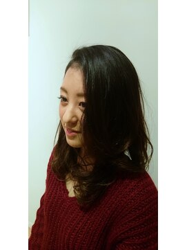 美容室 スタジアム(Stadium) ナチュラルハイライトグラデーション