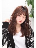 Wet wave × Seethrough bangs Long