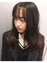 ルーナヘアー(LUNA hair) 『京都 山科 ルーナ』 シースルーバング 【草木真一郎】