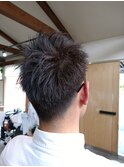 メンズショートカラー