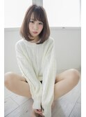 【二子玉川】丸みショート無造作カールボブディイルミナカラー47