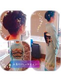 着付＋ヘアーセット