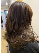 リコモ(Likkle More) オリーブグレージュ担当中嶋【十条美容室LikkleMore】