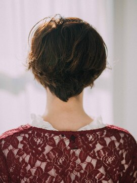 プロデュース 古淵店(Produce) センター分けウェービーショート