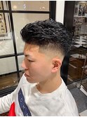 直毛・硬毛の方おすすめ♪フェード×最新パーマ☆