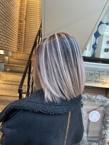 ラフ(LAFF)&nbsp;#黒髪#ボブルフ#ネビージュ#小顔#ワンレン