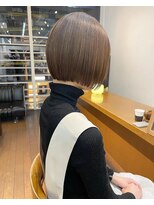 ヘアー ブランチ(hair. branch) 究極の切りっぱなしボブ　ショコラベージュ