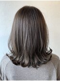 Hona hair ☆ ショコラグレージュ×くびれヘアー