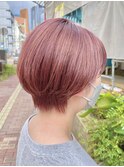 ヘアメイクオズ&金あゆみ ブリーチ2~3回◎ピンクベージュ