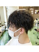 ゼロ(Zero)&nbsp;【Zero那須塩原/大田原】束感短髪ツーブロック刈り上げマッシュ