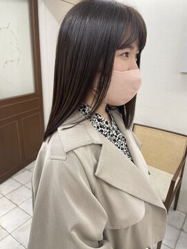 プフ 伏見(puf) 地毛風透明感カラー×水素TR 【伏見/丸の内/栄/髪質改善】