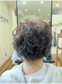メンズツイストパーマスパイラルパーマフェード[千葉]