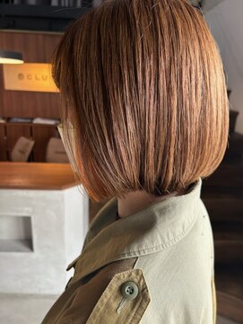 サロン クラッチ クリエイティブ コンセプト(salon CLUTCH creative concept) bob style × inner orange