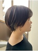 イヤリングカラー×ベージュ