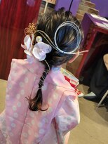 ロフト プロデュースドバイウシワカマル(loft produced by ushiwakamaru) 七五三アップ