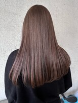 ガーデンヨコハマ(GARDEN YOKOHAMA) マロンベージュ ブリーチなしカラー ストレート シアーカラー