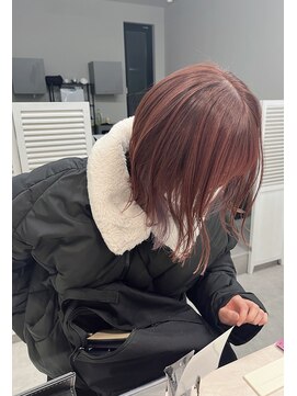 エミュ(emu) ブリーチ無しピンクベージュ