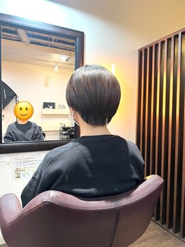 テュセ ヘアー 京都(Tu sais hair kyoto) ショートスタイル/ショートヘア/ストレート/縮毛矯正