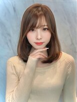 クム(kumu)&nbsp;【kumu】流し前髪×小顔おくれ毛.