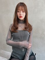 銀座　cheriふんわりブラウン×レイヤー