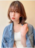 ◎レイヤーで周りに差をつける!くびれボブ