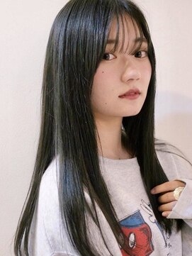 アンドレイ 表参道(andrey) デザインカラー/レイヤーカット/ウェットヘア/オリーブベージュ