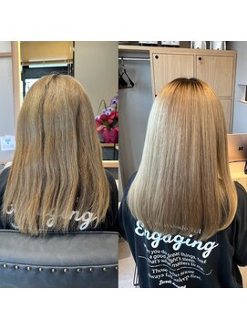 ナチュラル 岩切店(Natural) 縮毛矯正ケアルーガ髪質改善トリートメント艶髪カラー仙台岩切