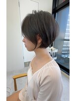 ビューナゴヤ 名駅(VIEW NAGOYA)&nbsp;デザインカラー/ウエットヘア/オリーブベージュニュアンスパーマ