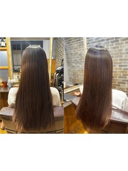縮毛矯正&髪質改善特化の美容室♪髪質改善メニューであなたの理想の美ストレートへ。