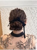 結婚式お呼ばれヘア