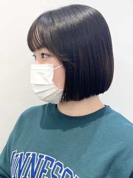 モリオフロムロンドン 松戸店(Morio from London) 【松戸　石山】大人可愛いナチュラルボブ黒髪ボブミニボブ