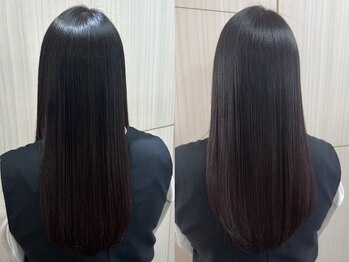 ポップ美容室(POP)の写真/【BIKAトリートメント】取り扱いあり◎髪の細胞ダメージ部分まで修復し,光沢のある艶感溢れた髪に導きます*
