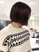 ゴカン バイ ジル ブラン 名古屋(Gokan by JIL BLAN)&nbsp;ハイライトバレイヤージュダブルカラーボブカット30代40代