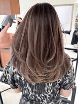 ジルブラン 土浦(JIL BLAN) ハイライトバレイヤージュダブルカラーケアブリーチ30代40代