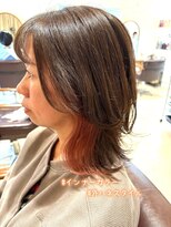 オンリー ヘア(ONLY HAIR)&nbsp;顔周りレイヤー×インナーカラー