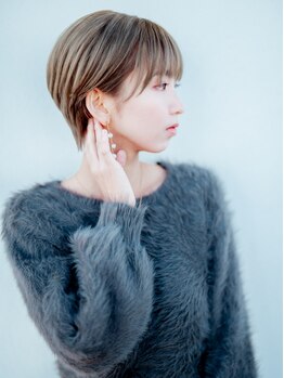 レイ みらい平店(Ray)の写真/"小顔魅せ×美シルエット"で360度どこから見ても可愛いが叶う!柔らかな女性らしさも兼ね備えた美ショートへ
