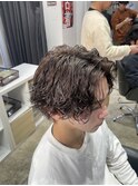 滋賀/南草津/メンズ美容室/波巻きツイストスパイラルパーマ