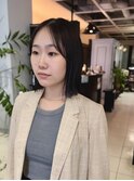 ヘアドネーションでばっさりボブ【坂根】