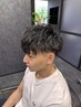 【平日12時~15時限定】似合せカット＋眉毛カット(無料)￥5,000