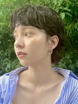 ユキ 八事(yukii) ショートウルフ 無造作パーマ ニュアンスパーマ 昭和区 八事