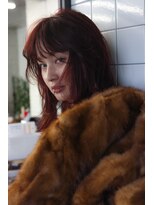 アンドスタイル(&style)&nbsp;【レッドブラウン　レイヤーカット】