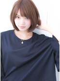 ワイドバングレイヤーショートレイヤーボブレイヤーボブ菱形