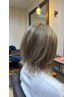 【ハイ透明感☆】カット+ケアブリーチonカラー+oggiTR