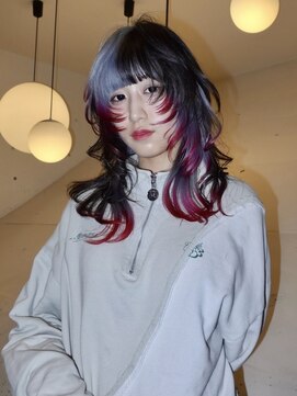 ラッドルーム(LAD ROOM.) レイヤーカット/ウルフカット/デザインカラー/ケアブリーチ