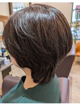 グリーン(Green) スペシャルケア☆ネント全体染め＋TR