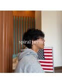 スパイラルパーマスタイル