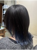 インナーブルー/ウルフカット【さとう】